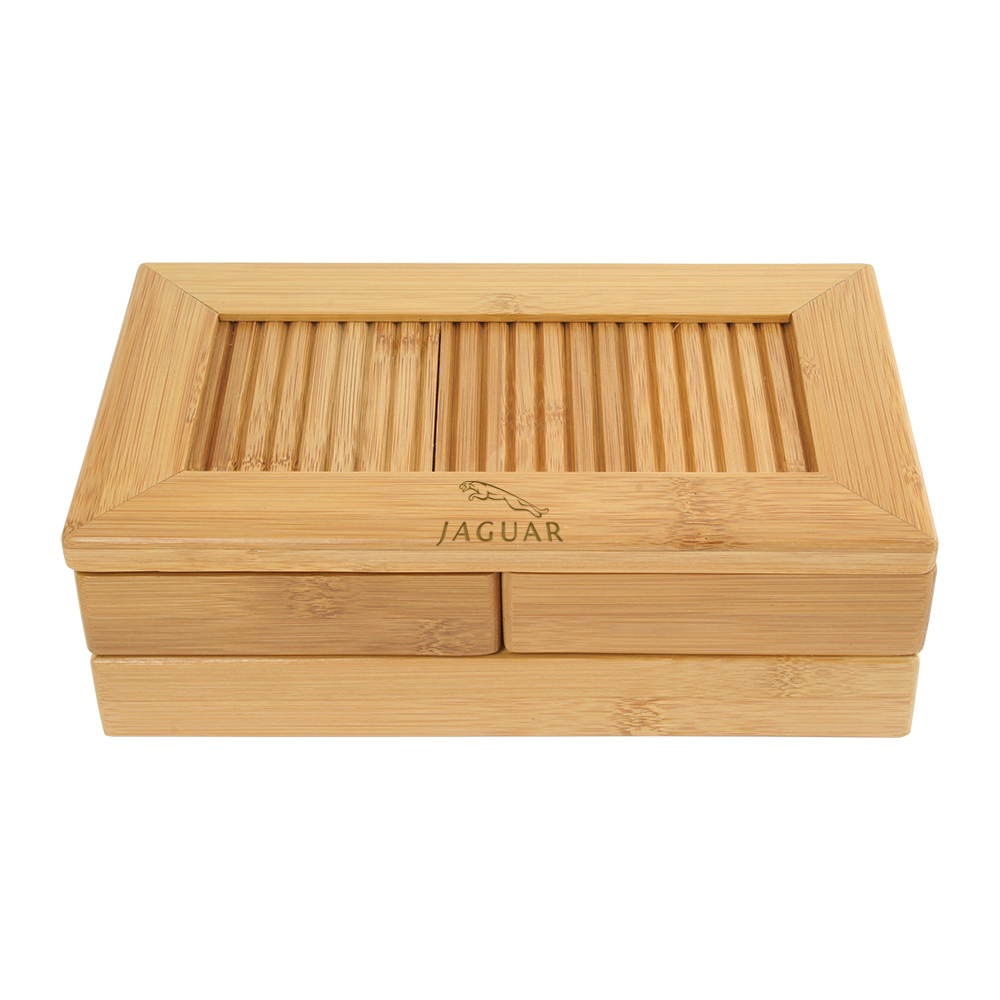 Bamboo Stationery/Organizer Box