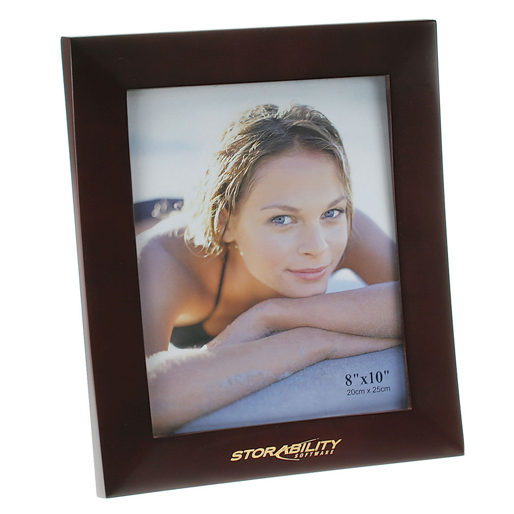 Rosewood Finish Wooden Picture Frame (8"x10")