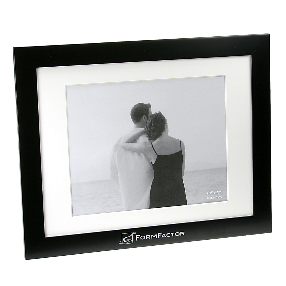 Black Finish Wooden Picture Frame (8"x10")