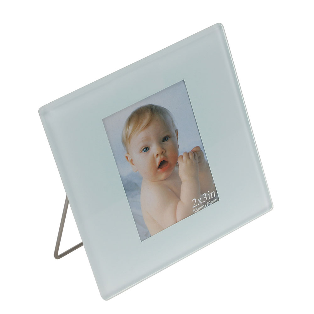 Single Custom Photo Coaster with Easel