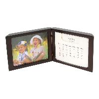 Standing Desk Calendar with Small Picture Frame (3-1/4