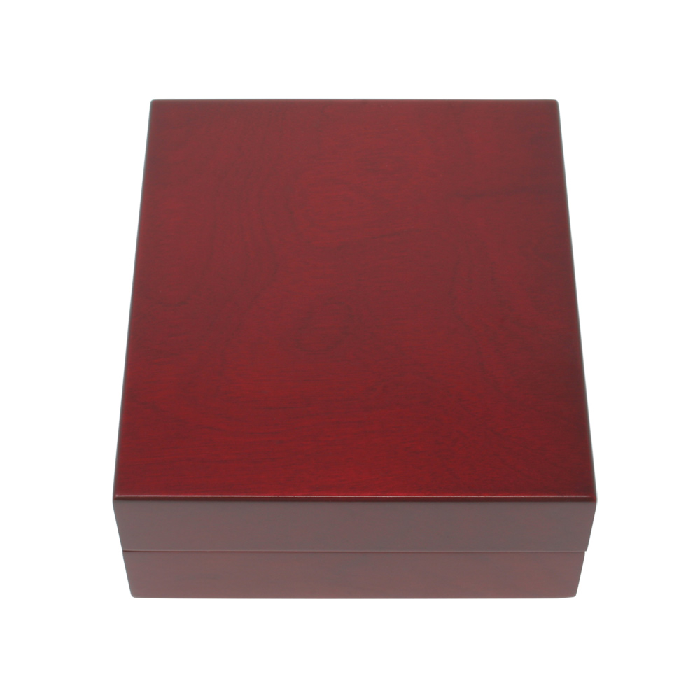 Rosewood Finish Gift Boxes - With Black Velvet Lining