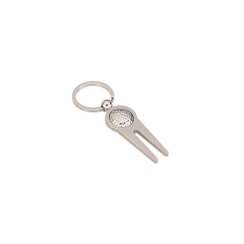 Golfer's Divot Tool Key Ring