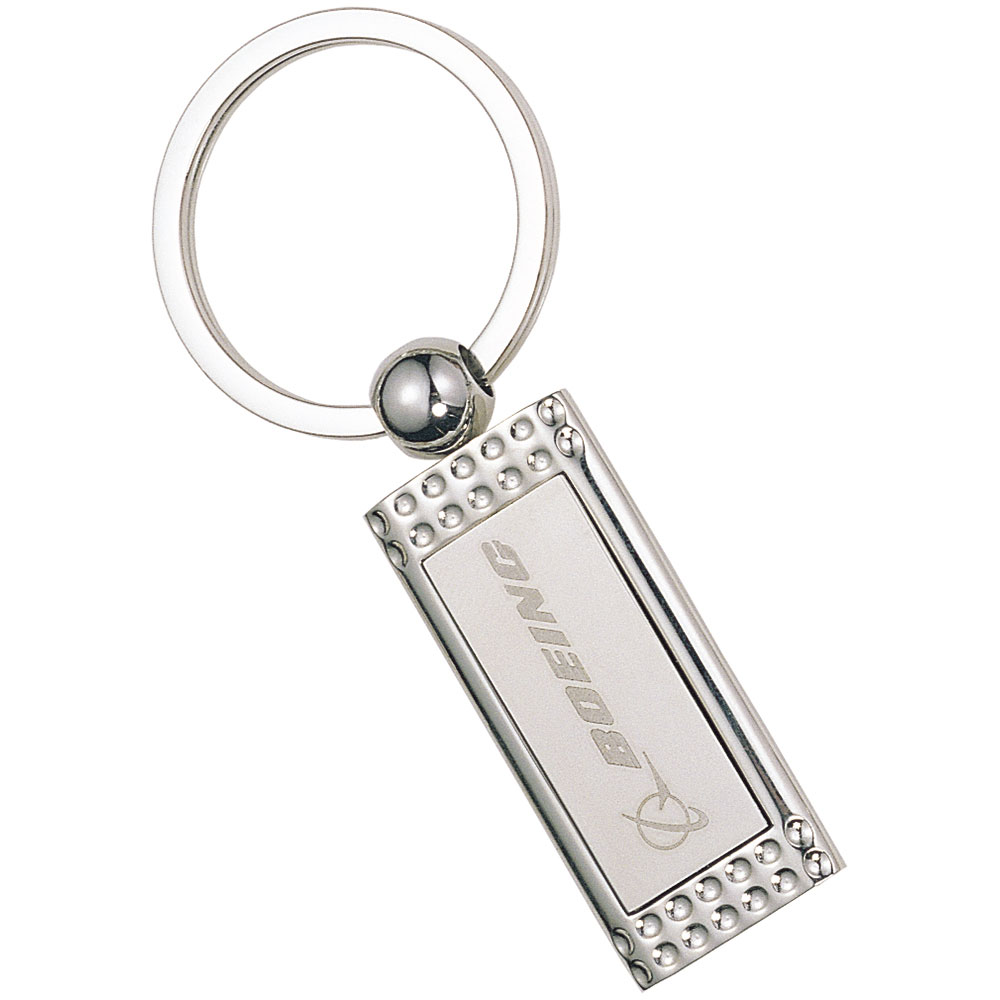 Rectangular Golfer's Key Chain