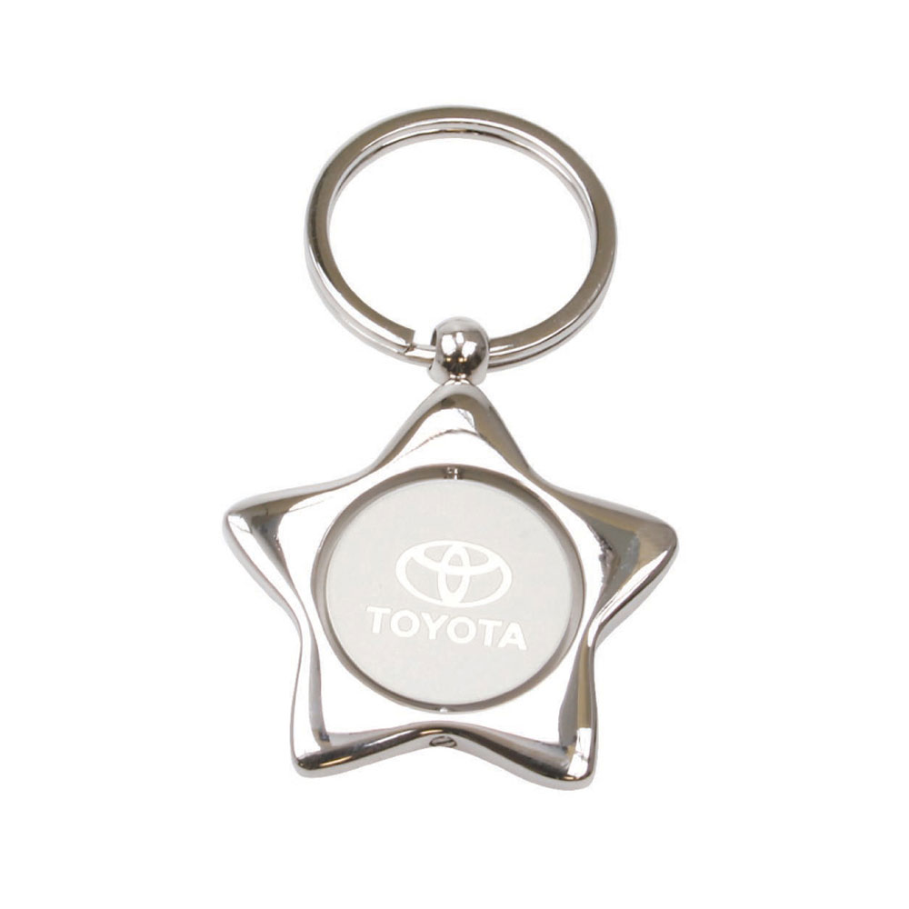 Metal Star-Shaped Key Chain