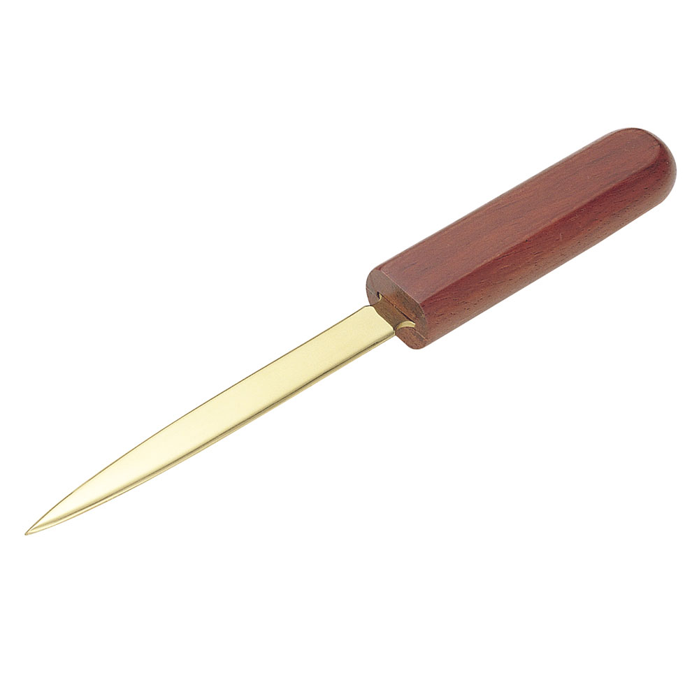 Gold Accent Letter Opener in Solid Rosewood