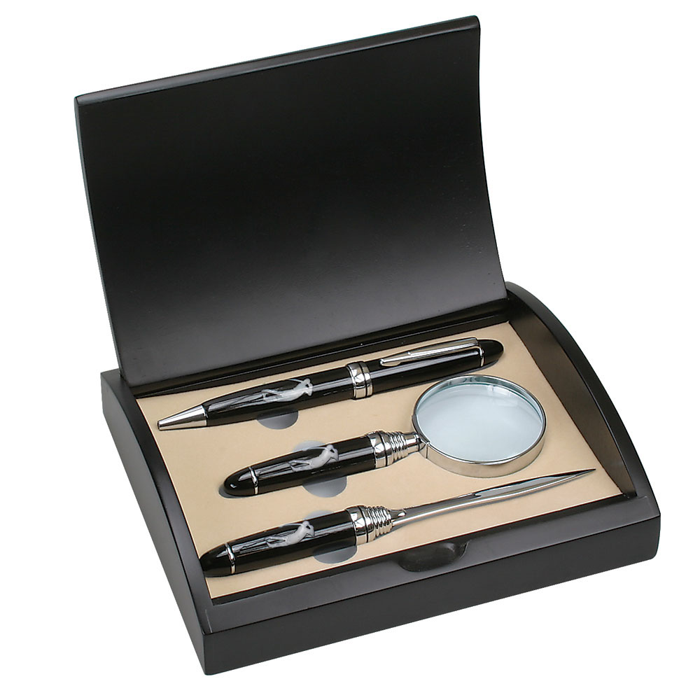 Golfer Design Three Piece Gift Set
