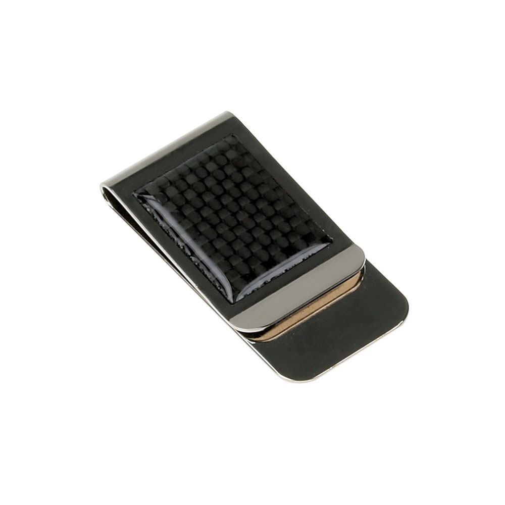 Carbon Fiber Design Metal Money Clip