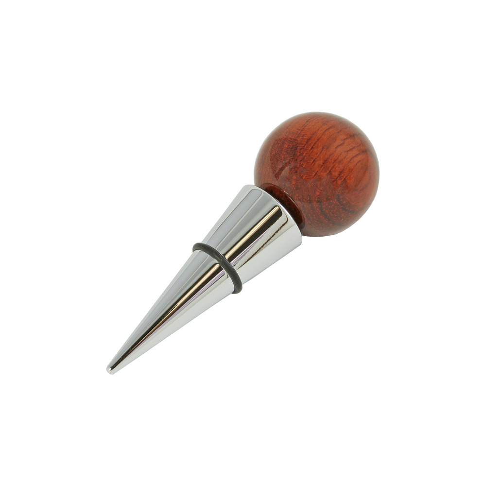 Rosewood Wine Stopper with Enlarged Wooden Top