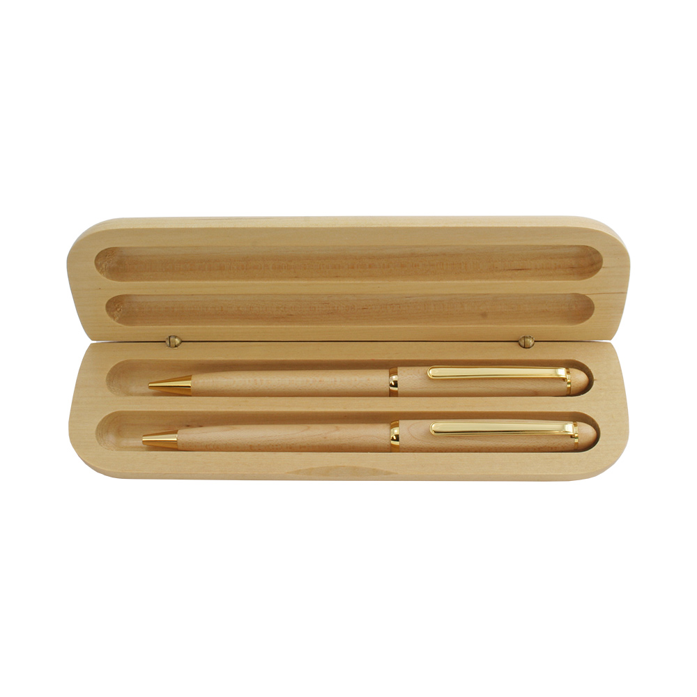 Maple Ballpoint Pen and Pencil Set