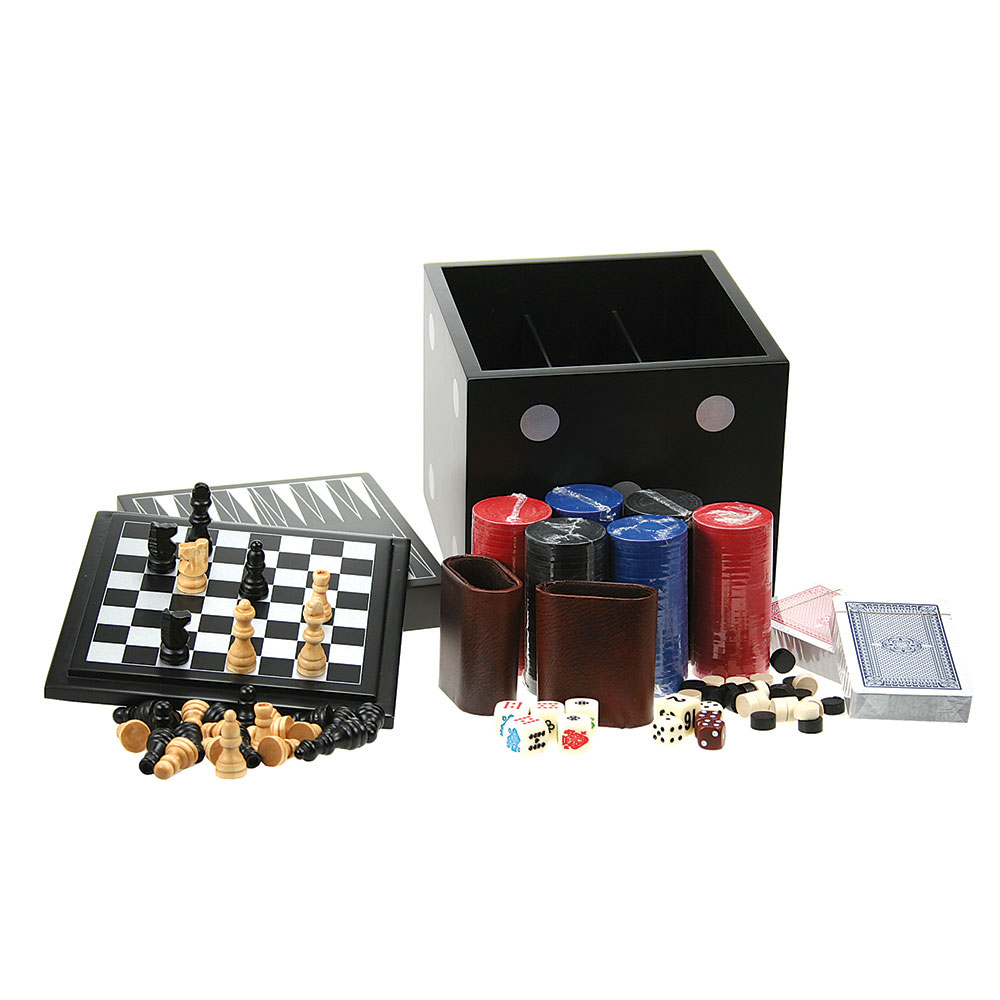 Chess and Other Games in Dice Box