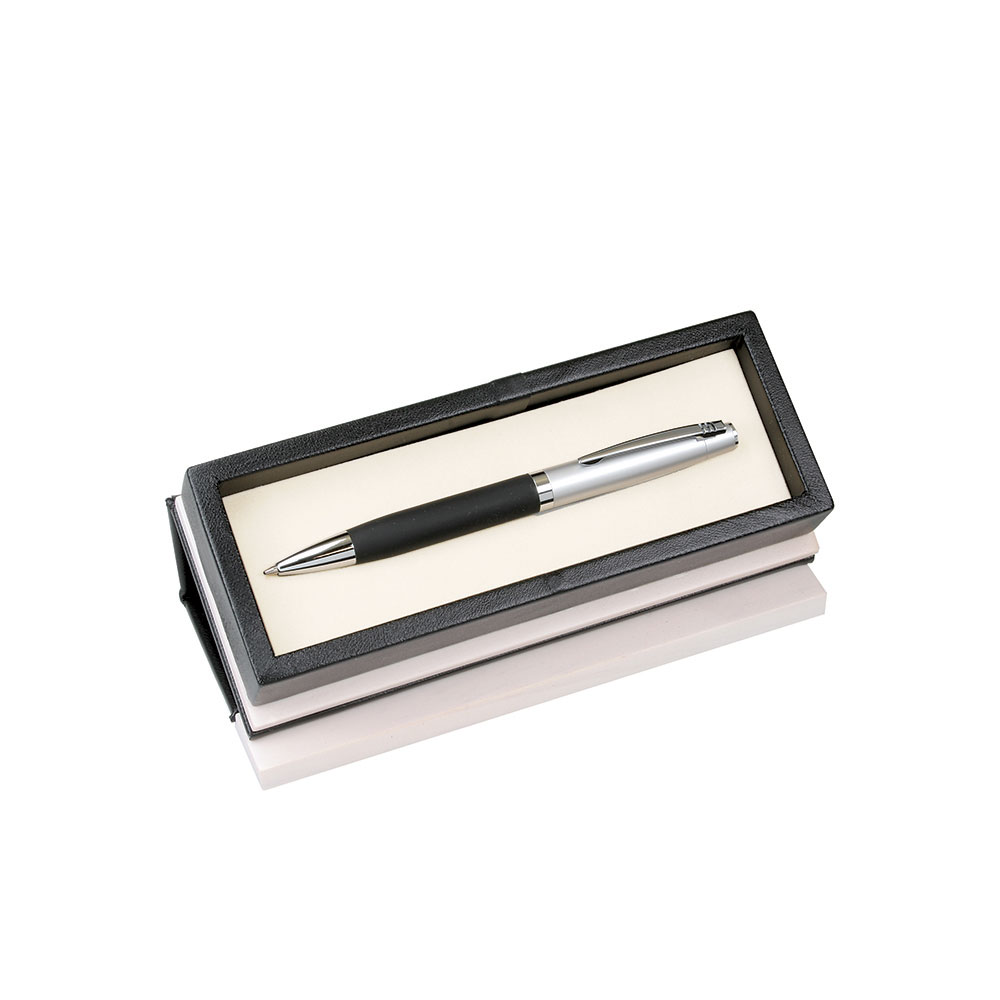 Solid Black Elegant Ball Pen with Matching Pen Box