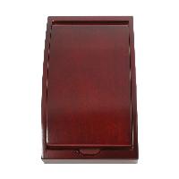 Small Arched Wooden Box in Rosewood Finish