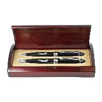 Golfer Design Ball Pen and Pencil Set